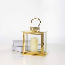 Moroccan candlestick candle holder home decoration lantern. 10 In Tall Gold Metal Lantern Candle Holder Centerpiece
