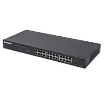 24-Port Gigabit Ethernet Switch with 2 SFP Ports