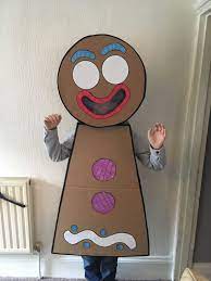 Kids gingerbread man skull trooper skin decoration boys character clown cosplay clothes halloween costumes. Book Week Costume Gingerbread Man Homemade Book Week Costume Gingerbread Man Costumes Fairy Tale Costumes