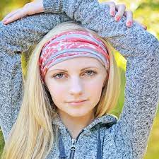 Coral Headband Alopecia Headband Extra Wide Headband Hair Loss Headband Item 2843 Large Extra Wide Headband Wide Headband Large Headbands