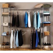 Homeadvisor's closet organization cost guide lists price information on installing closet organizers and systems, as reported by homeadvisor a prefab closet organizer will be incredibly easy to find and can be purchased for as little as $20 from any major department store or building retailer. Vancouver Classics Expandable Closet Organizer Costco Ca 144 99 Fully Expanded 14 X 85 X Closet Organizing Systems Clothes Rack Closet Closet Organization