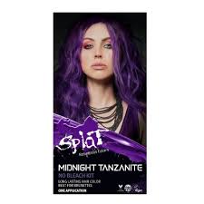 This is a one application kit for all hair colorsa it can provide subtle hints of color to unbleached or dark hair or intense, vibrant color to bleached or blonde hair. Splat Midnight Hair Color Tanzanite 6 0oz Target