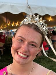 👑 A heartfelt thank you to Shelby Moran, our amazing 2024 Burlington  County Farm Fair Queen, for proudly representing agriculture this past  year! Tonight, she passed the crown (though she gets to