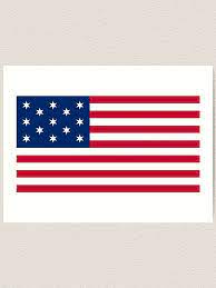 Francis Hopkinson Erste Amerikanische Flagge (1777)" Kunstdruck Von  Allhistory | Redbubble