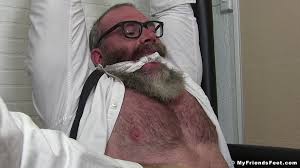 Bearded man is intrigued by a possible gay fuck at the office - Gay Alpha  Porno