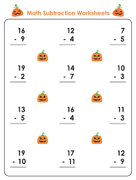 15 best halloween math printables printablee com
