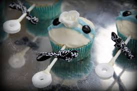 Shower Of Roses Baby Rattle Cupcakes