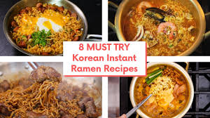 Try one of these quick and easy (and impressive) meals tonight. 8 Must Try Korean Instant Ramen Recipes Bingewatch Youtube