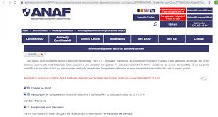 3 din ordonanta guvernului 92/2003 privind codul de procedura fiscala, republicata, cu modificarile si completarile ulterioare, comunicam ca au fost emise acte administrative fiscale pentru. Ce Trebuie SÄƒ Faci SÄƒ Te Programezi Online Pentru O Intalnire Cu Un Inspector A N A F