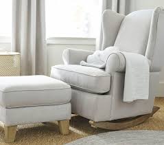 Have you ever made an ottoman slipcover and the top fit too small even though your measurements were spot on? Pottery Barn Kids Wingback Nursing Rocker
