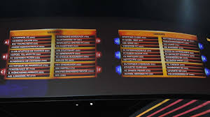 For the best possible experience, we recommend using chrome, firefox or microsoft edge. Uefa Europa League Group Stage Draw Uefa Europa League Uefa Com