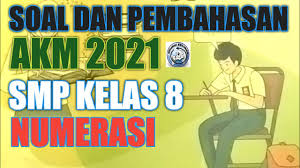 Contoh Soal Akm Smp Literasi Numerasi 2021 Youtube
