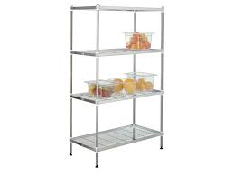This rack is made of metal, which made it more durable. Stainless Steel Kitchen Wire Shelving Free Delivery