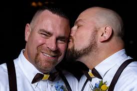 Same sex wedding at Thurman's Mansion by austin wedding photographer