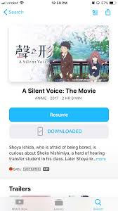 Nonton streaming anime koe no katachi batch hanya disini di gomunime. I Just Bought A Silent Voice On Appletv One Of The Best 12 99 I Ve Spent Koenokatachi