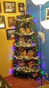 Corner Shelf Christmas Tree Christmas Decorations Christmas Holiday Decor