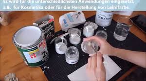 Entdecke die einzigartigen produkte, die hintofdeco herstellt. Kreidefarbe Selber Herstellen Wie Geht Das 3 Varianten Youtube