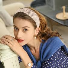 Amazon.com : MHDGG 4Pcs Knotted Headbands, Non-Slip Wide Fashion Headbands  for Women, Solid Color Hair Accessories, Style 6 : Beauty & Personal Care