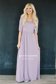 Dusty Lavender Flowy Modest Maxi Dress Church Dresses Dresses For Church Modest Bridesmaids Dresses Best Modest Modest Maxi Dress Modest Dresses Maxi Dress