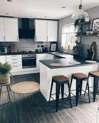 Kitchen cabinet design includes everything from the layout of your cabinets to the materials and finishes you use to complete your look. The Top 51 Kitchen Countertop Ideas Interior Home And Design Kitchen Room Design Kitchen Interior Design Modern Kitchen Design Small