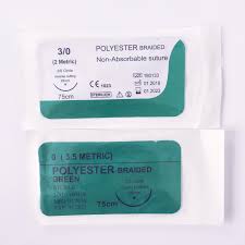 Image result for Braided Polyester Suture