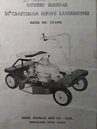 Partsbay is rated 4.8 out of 5.0 based on 431 reviews. Sears Craftsman 24 5 H P Riding Lawn Mower 1957 Owner Parts Manual 131 8090 Ebay Sears Craftsman Craftsman Riding Lawn Mower Craftsman