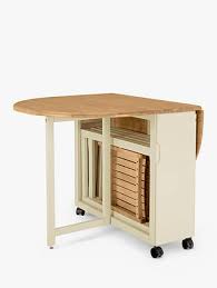 Transition tables usually come in a set with four chairs. Anyday John Lewis Partners Adler Butterfly Drop Leaf Folding Dining Table And Four Chairs Cream
