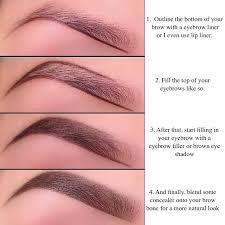 1 Outline The Bottom Of Your Brow With An Eyebrow Liner Or I Even Use Lip Liner Sometimes 2 Outline The The T Makeup For Teens Brow Makeup Eyebrow Makeup