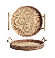Maybe you would like to learn more about one of these? 100 Vietnam Handmade Rattan Tray Basket For Holder And Decoration Angelina 84327746158 Buy Vintage Rustic Handmade Round Rattan Table Tray With Wood Handles 100 Vietnam Handmade Rattan Tray Basket For Holder