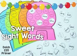 40 kindergarten sight word games file folder fun sight