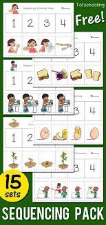 Do the sequence a few times and then get really confused. Sequencing Activity Pack Sequencing Activities Kindergarten Kindergarten Sequencing Worksheets Sequencing Activities Preschool