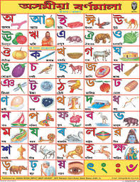Assamese Alphabet Chart