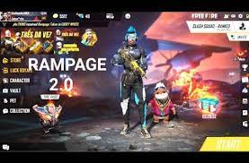 Menu mode (player visual) 1. Free Fire Rampage 2 0 Android Gameplay With My Awesome Bundle Youtube Gameplay Rampage Android