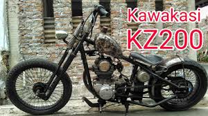 Motor binter 1972 / bratbikes : Chopper Bobber Binter Merzy Kawasaki Kz200 Youtube