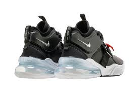 Nike Air Force 270 Black Metallic Silver Gets A Release Date Next Shoes Black Metallic Nike Air Force