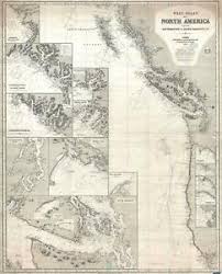 Details About 1883 Imray Nautical Map Of The Pacific Northwest Washington Vancouver Etc