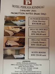 Keningau is known for its parks and monuments. January Room Promotion Perkasa Hotel Keningau Facebook