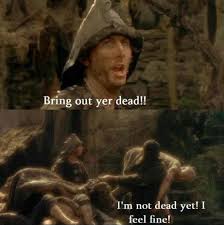 Bring out your dead&hellip; or at least bring your friends! Monty Python and the  Holy Grail returns to the big screen on 3/20 at 8PM. When the doors open at  7PM, come