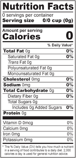 food nutrition facts label food label