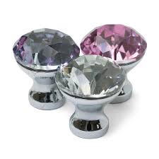 Black handmade glass, pullby glass storm studios. Crystal Lux Drawer Knobs Impressions Vanity Co