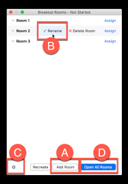You cannot extend the timer once started, but when the timer ends zoom asks if you want to end all the. New Zoom Feature Self Select Breakout Rooms Elearning Uab