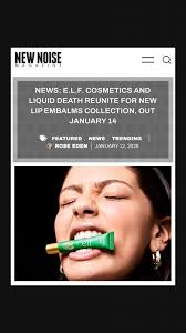 🛍️ ⬇️ Dropping TOMORROW 1/14! 💄 E.l.f. Cosmetics and Liquid Death are  teaming up again for a new drop of limited-edition Lip Embalms, launching  January 14. The balms will be available exclusively