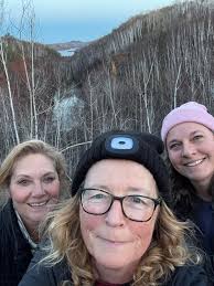 Lee and I did a little exploring today. Took one of the new trails off Rim  and up to The Hub and then back down