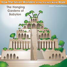 How The Seven Wonders Of The Ancient World Work Gardens Of Babylon Hanging Garden Babylon