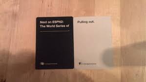 Use double quotes to quote things. 21 Hilarious Awkward And Painful Rounds Of Cards Against Humanity