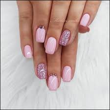 Elegant And Glamour Glitter Nail Art For Prom Party Pink Nails Cute Summer Nails Cute Summer Nail Designs
