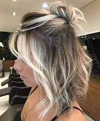 Cute Half Updos For Shoulder Length Hair Hair Styles Short Ombre Hair Medium Hair Styles