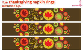 Maybe you would like to learn more about one of these? Free Printable Thanksgiving Napkin Rings Buttoned Up