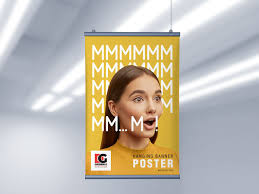 Dwonload Free Ceiling Hanging Banner Poster Psd Mockup Poster Mockup Poster Mockup Psd Hanging Banner