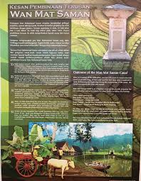 Terusan wan mat saman merupakan terusan yang terpanjang di malaysia. Sejarah Pejabat Mada Wilayah Iv Kota Sarang Semut Facebook